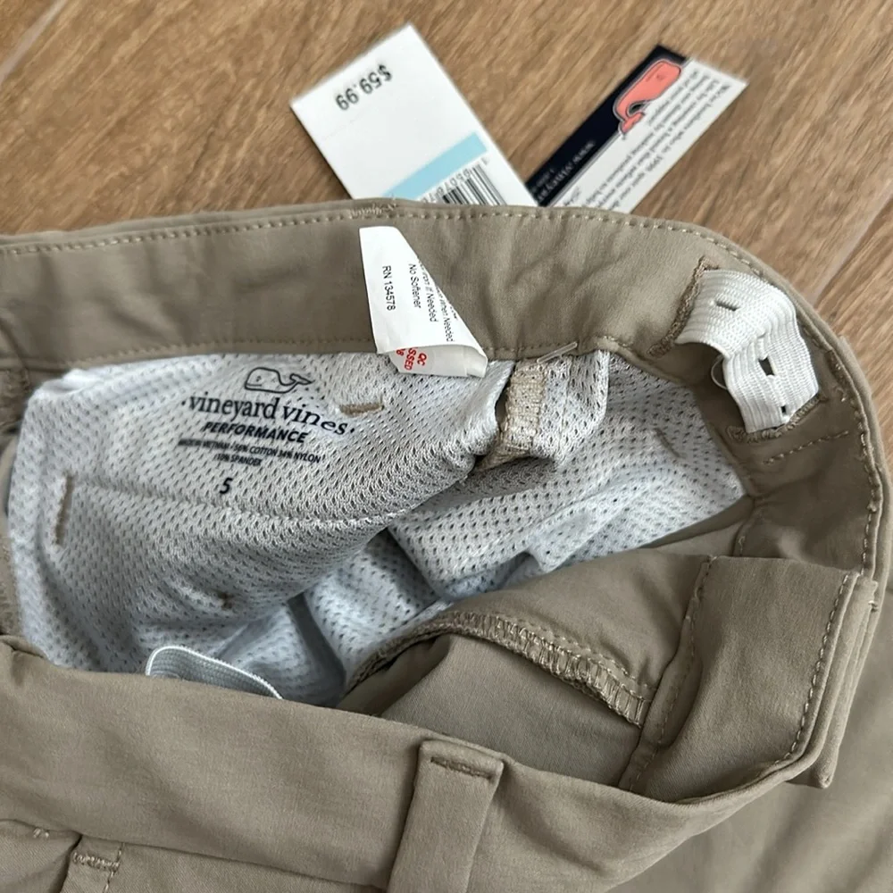 Brand new boys VV performance khakis size 5 - Picture 3 of 5